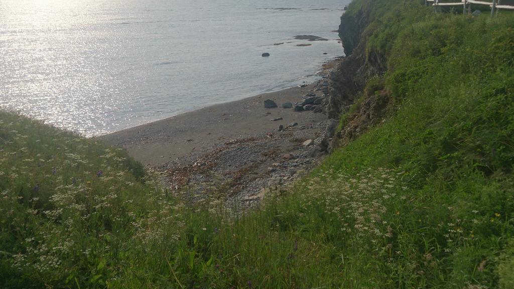 Les Cabines Sur Mer Cap-des-Rosiers Buitenkant foto
